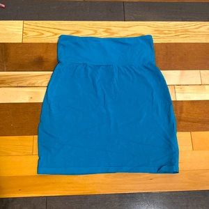 Teal skirt